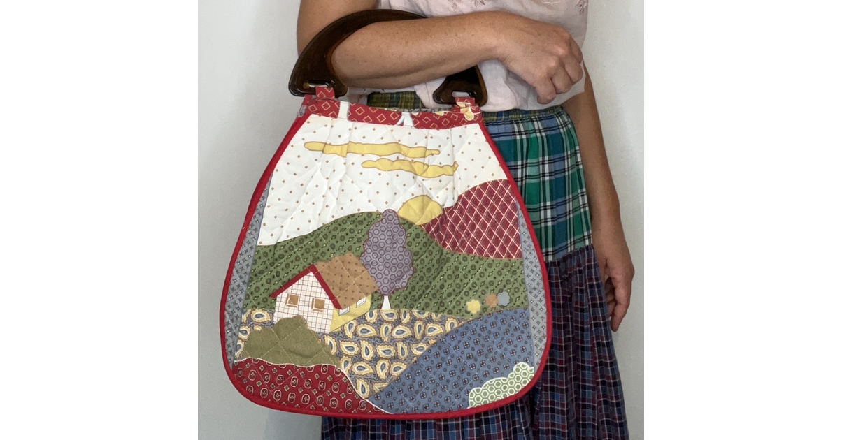 Sac patchwork vintage hot sale